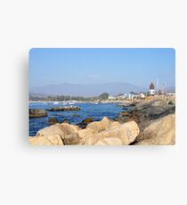 Bay of Papudo Canvas Print