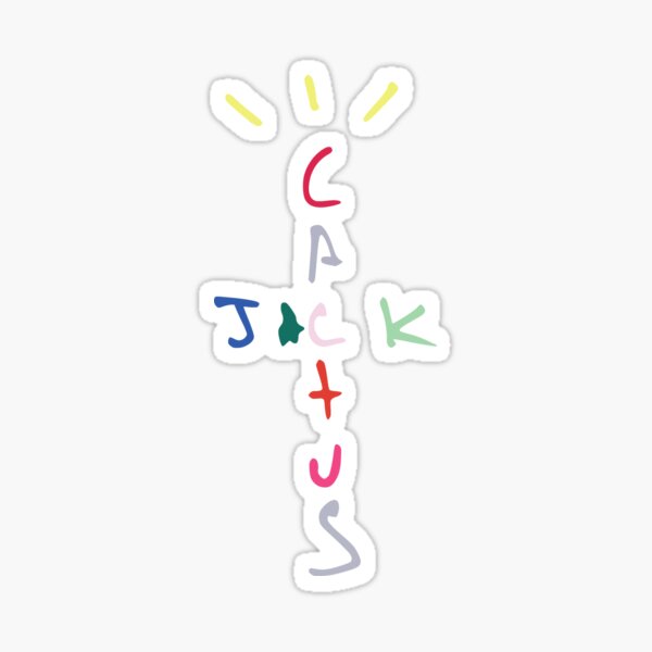 Autocollant Cactus Jack Sticker