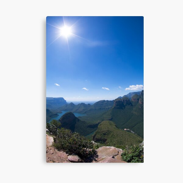 Starburst Over the Rondavels Canvas Print