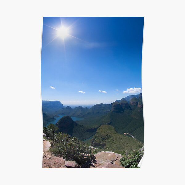 Starburst Over the Rondavels Poster