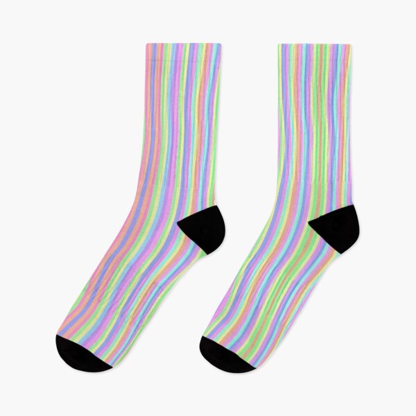 Item preview, hand-painted stripes in colourful paint  designed and sold by DottedYeti.