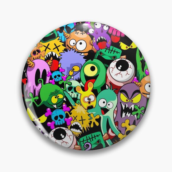 Item preview, Monsters Doodles Characters Saga designed and sold by BluedarkArt.