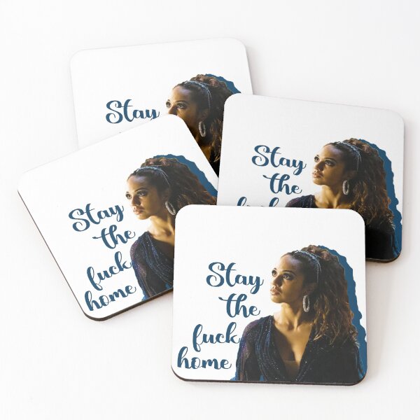 Item preview, Stay the f* home designed and sold by BunnyMomMtl.