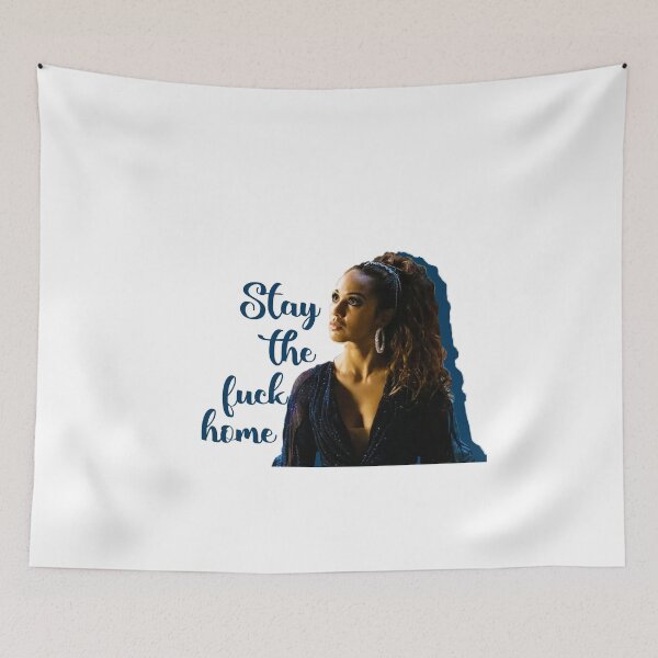 Item preview, Stay the f* home designed and sold by BunnyMomMtl.