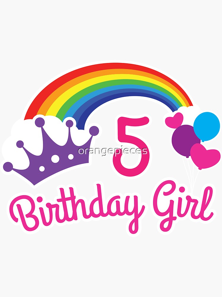 princess 5th birthday shirt