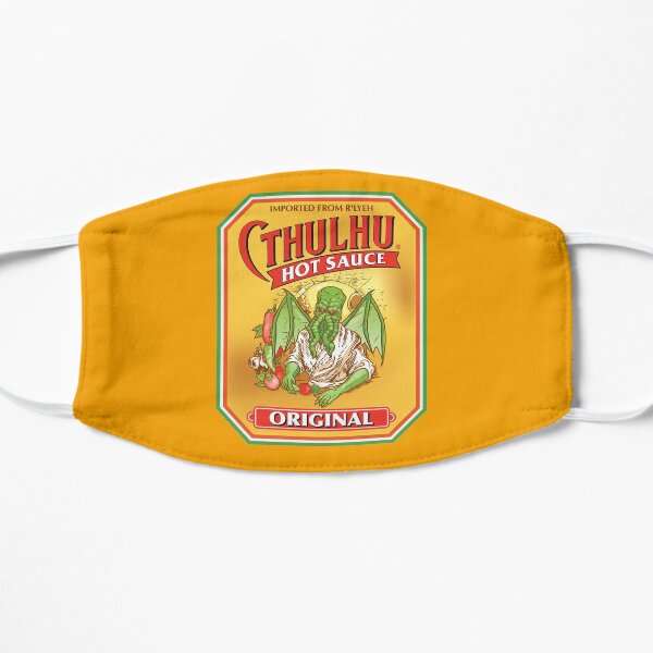 Cthulhu Hot Sauce Flat Mask