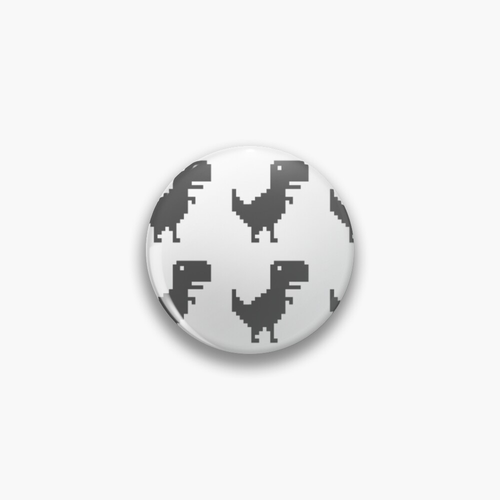 T-Rex Run Pixel Art Magnet Offline Dino 8 bit Chrome -  Portugal