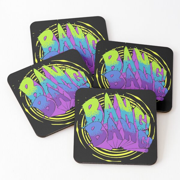 Item preview, Techno Bass Drum Bang Bang Rave Pop Art designed and sold by Utopian-Nation.