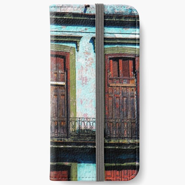 Colourful Cuban Doors iPhone Wallet