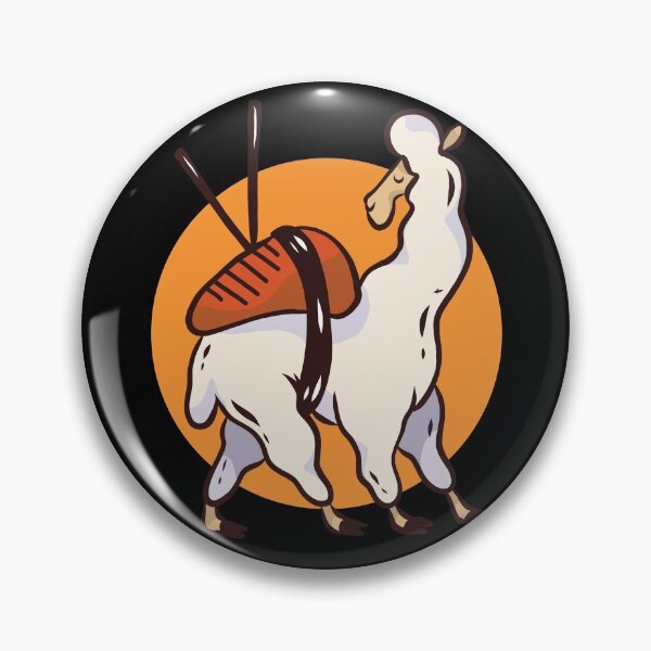 Item preview, Japanese Cuisine Sushi Llama designed and sold by Cute and Funny Animal Art Designs.