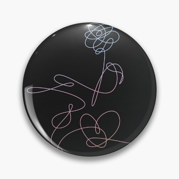 BTS Love Yourself Fleur Complète Badge