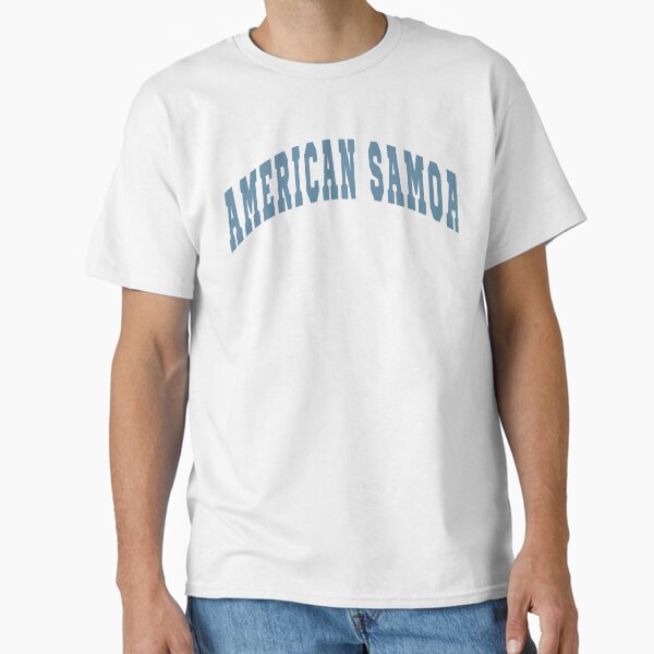 Vista previa del artículo con la obra «Diseño de letras del equipo universitario de Samoa Americana», diseñado y vendido por Lexi Rydland.