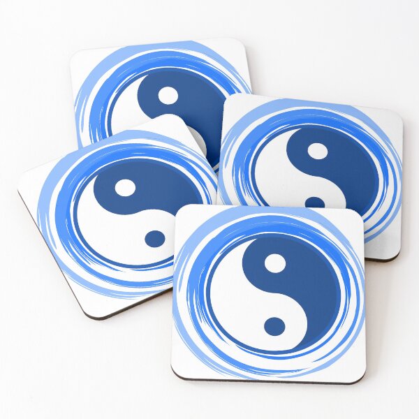 Item preview, Yin and Yang Blue Tornado designed and sold by mademesmile.