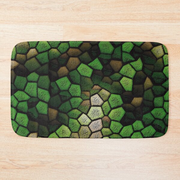 Item preview, Bright Green Scale Pattern designed and sold by Dusalty.