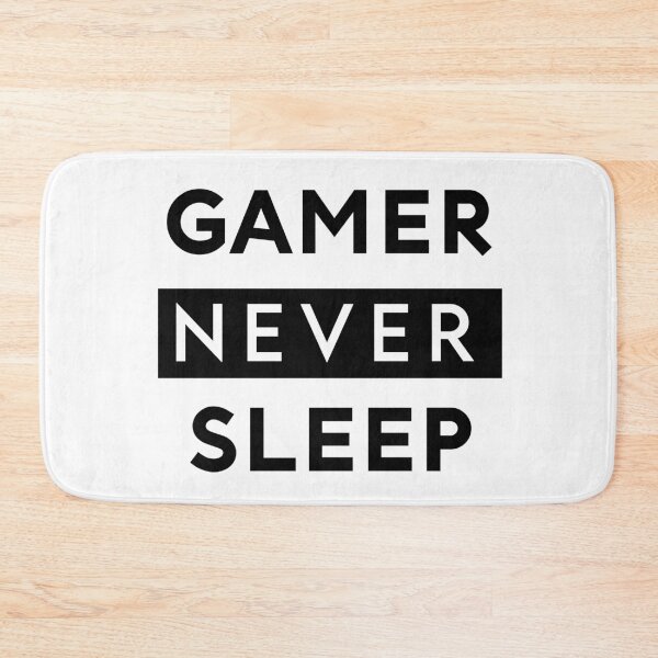 Item preview, Gamer Never Sleep designed and sold by Inspire Creativity.