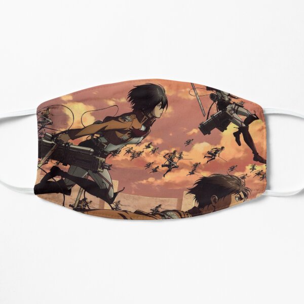 Attaque sur titan Masque sans plis