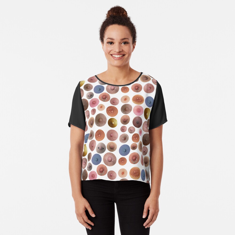 Nippleodeon Chiffon Top