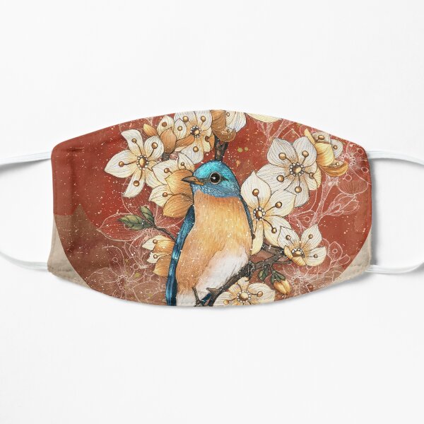 blue bird Mask