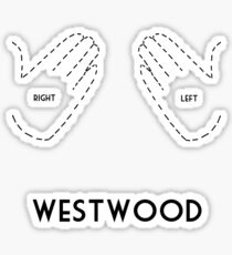 Put you hands and be cool Sticker