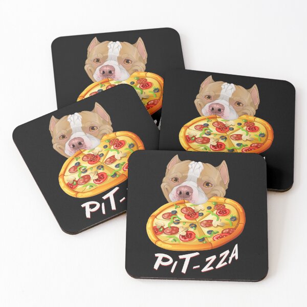 Item preview, Pit Bull Pit-zza designed and sold by Pit Bull Ink.