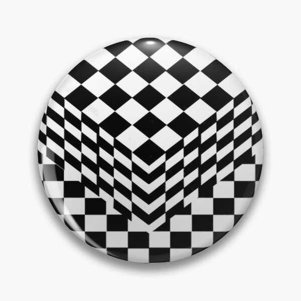 Item preview, Optical illusion checkerboard designed and sold by dodgerfl.