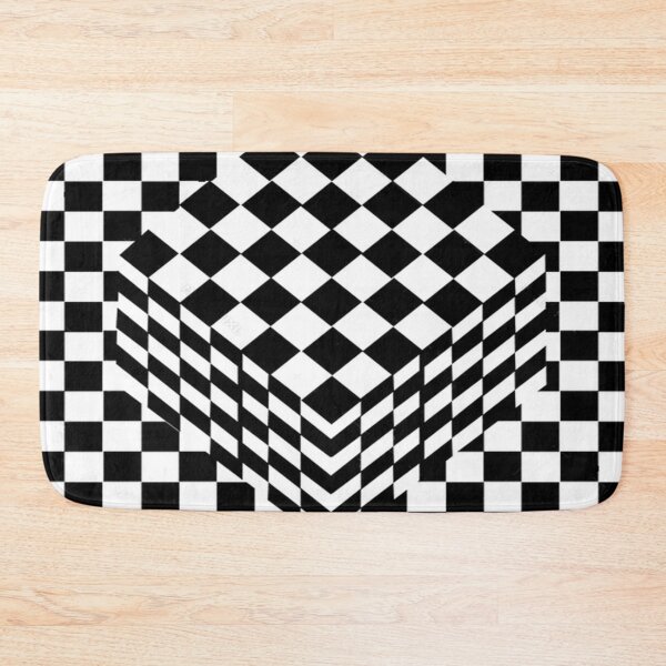 Item preview, Optical illusion checkerboard designed and sold by dodgerfl.