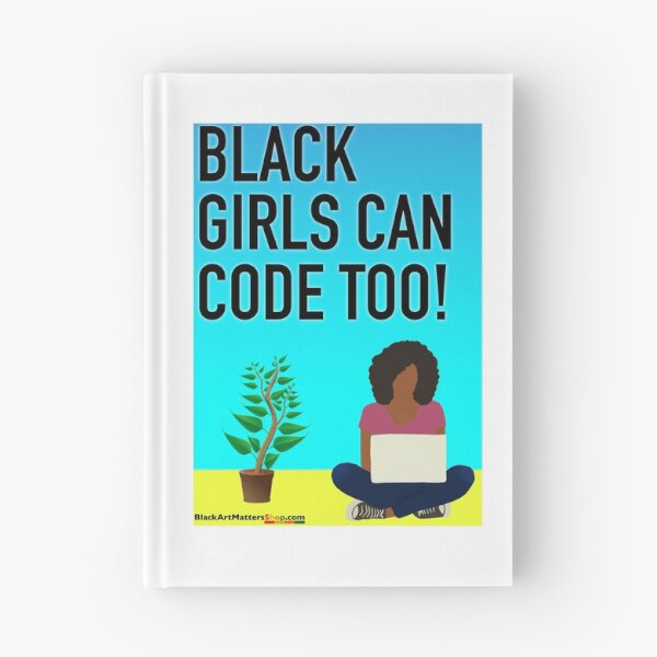 Item preview, Black Girls Can Code Too Tech designed and sold by blackartmatters.