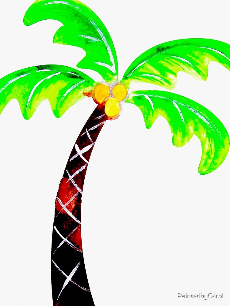 Palm Tree by PaintedbyCarol