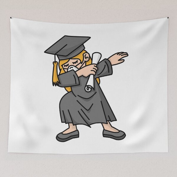 Item preview,  2020 DAB DABBING graduation quarantine girl senior designed and sold by LaundryFactory.