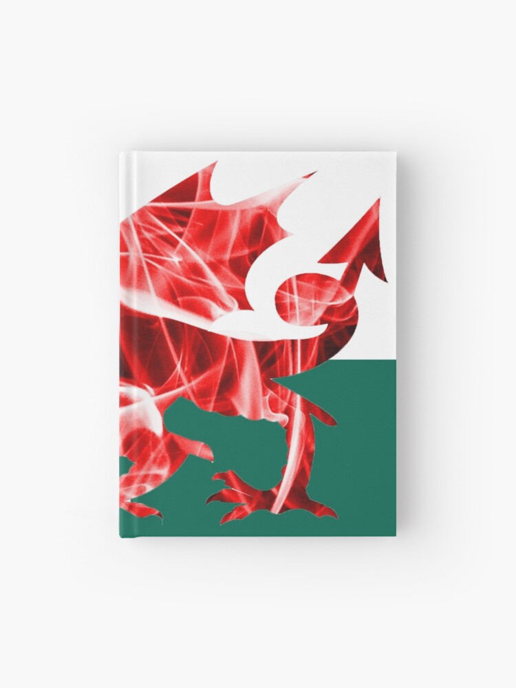 Thumbnail 1 of 3, Hardcover Journal, The Welsh Smoke Dragon designed and sold by Steve Purnell.