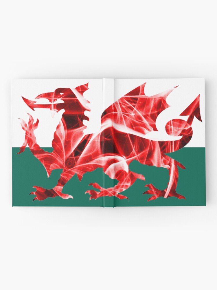 Thumbnail 2 of 3, Hardcover Journal, The Welsh Smoke Dragon designed and sold by Steve Purnell.
