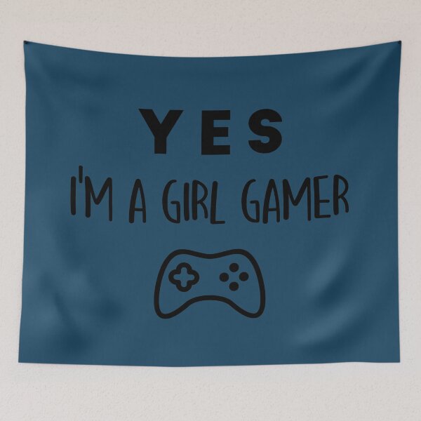 Item preview, Yes I'm a Girl Gamer designed and sold by Inspire Creativity.