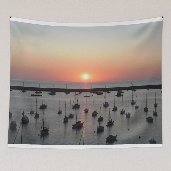 Item preview, sunrise over the harbour designed and sold by Ann Biddlecombe.