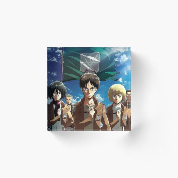 Attack on titan Acrylic Block