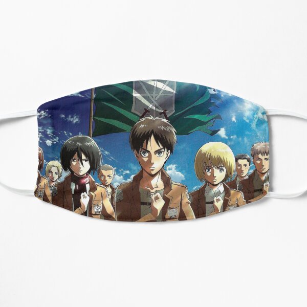 Attack on titan Flat Mask