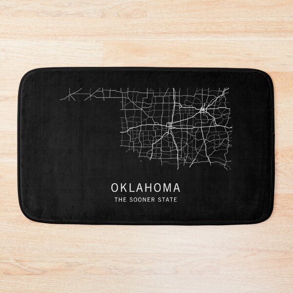 Item preview, Oklahoma State Road Map designed and sold by clarkstpress.