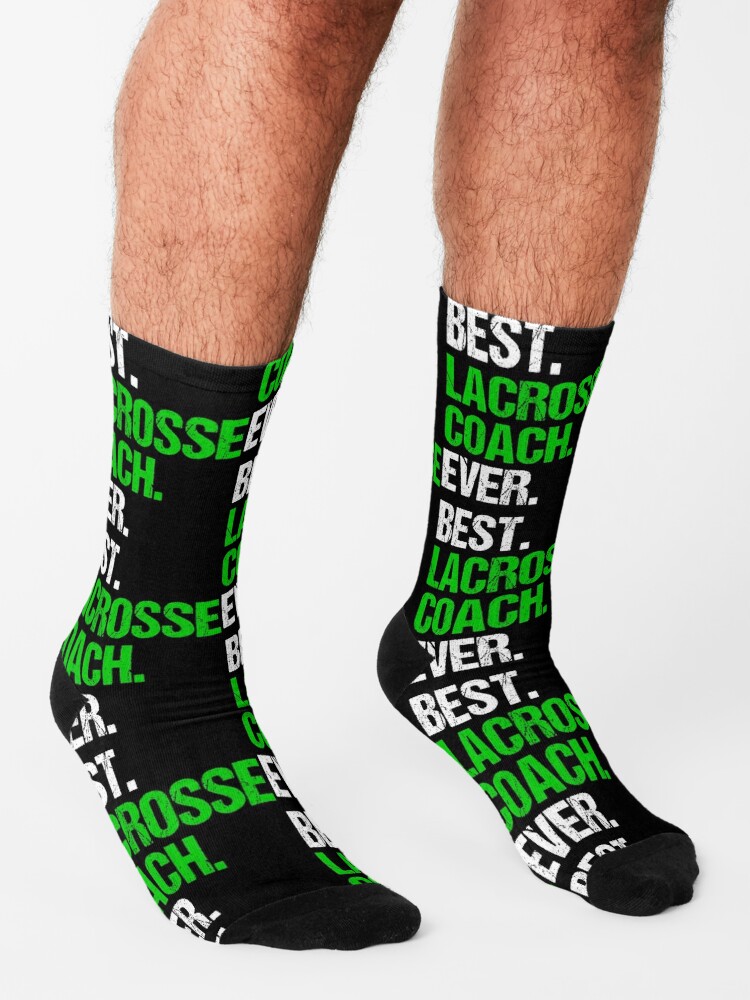 Discover Best Lacrosse Coach Ever Sports Mentor Gift Idea | Socks