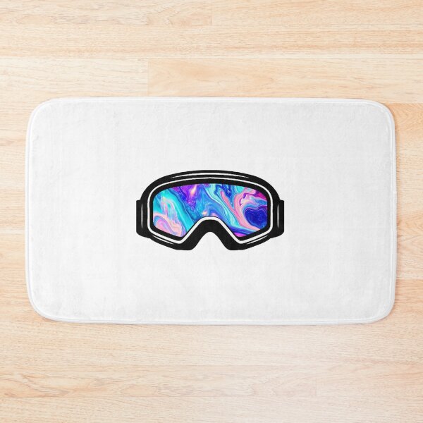 Item preview, Ski Goggles Winter Blue and Pink Design designed and sold by rossandrews.