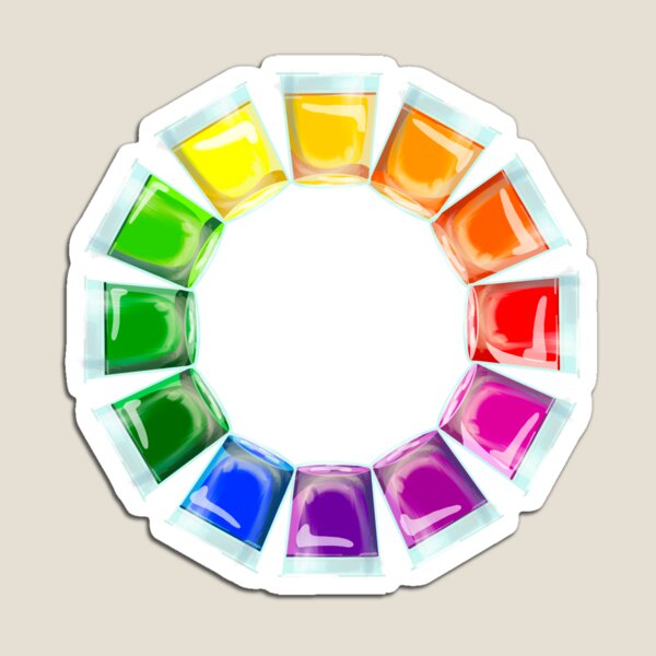 Jelly Shots Colour Wheel Magnet