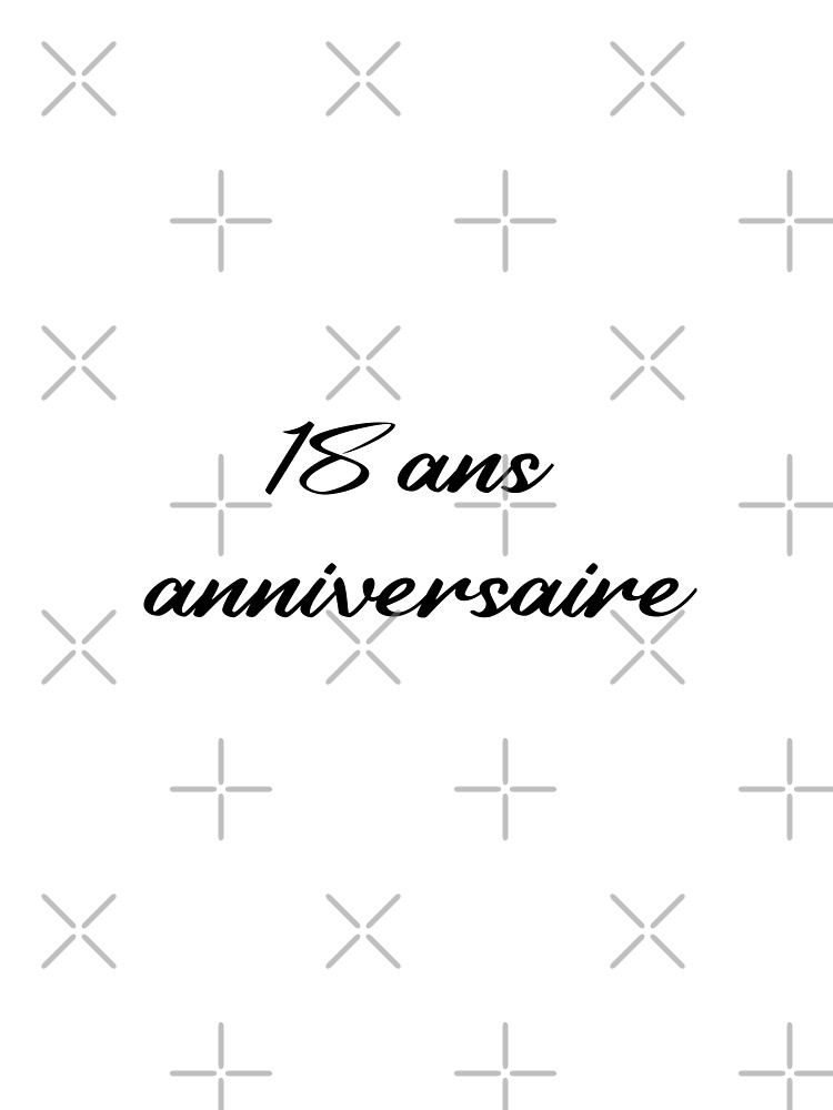 Anniversaire 18 Ans T Shirts Redbubble