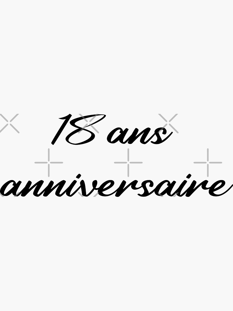 Anniversaire De Fille Stickers Redbubble