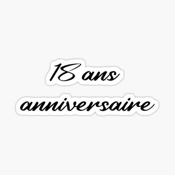 Anniversaire De Fille Stickers Redbubble