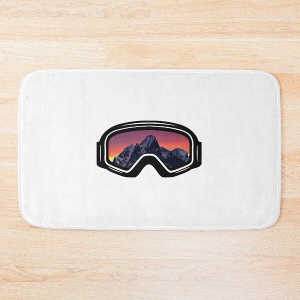 Item preview, Ski Goggles Mountain Sunset Design designed and sold by rossandrews.