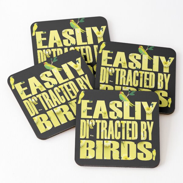 Item preview, Bird Lover Gift. Easily Distracted By Birds Shirt. Bird Watcher. Birds Shirt. Bird Shirt. Clothing with Birds. Ornithology. Women bird designed and sold by abdellaoui.
