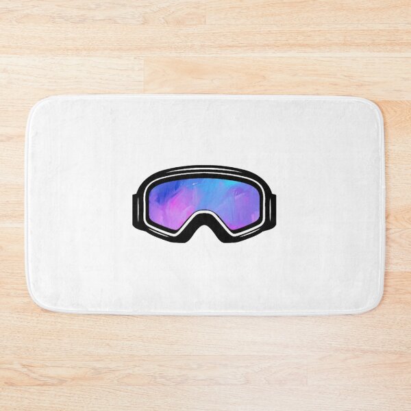 Item preview, Ski Goggles Winter Blue and Purple paint Design designed and sold by Mountainman420.