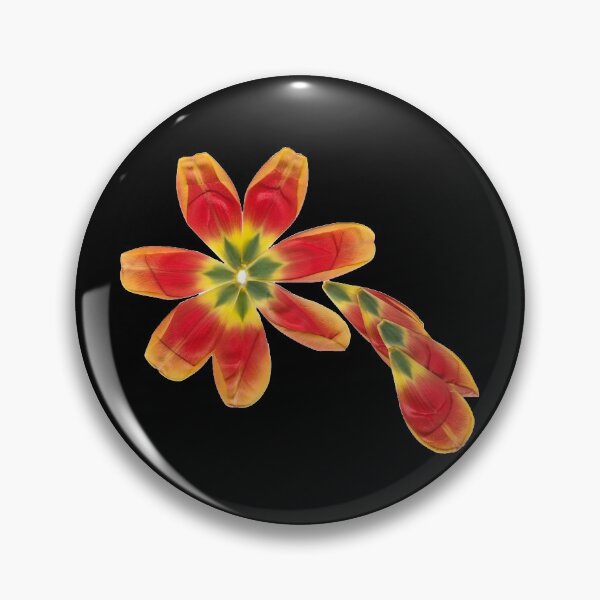 Item preview, Flowered Tulips With Darker Background designed and sold by kdealphotos.