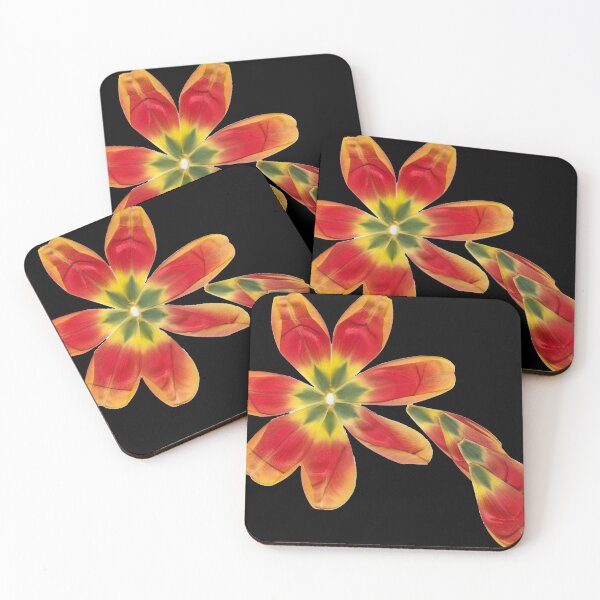 Item preview, Flowered Tulips With Darker Background designed and sold by kdealphotos.