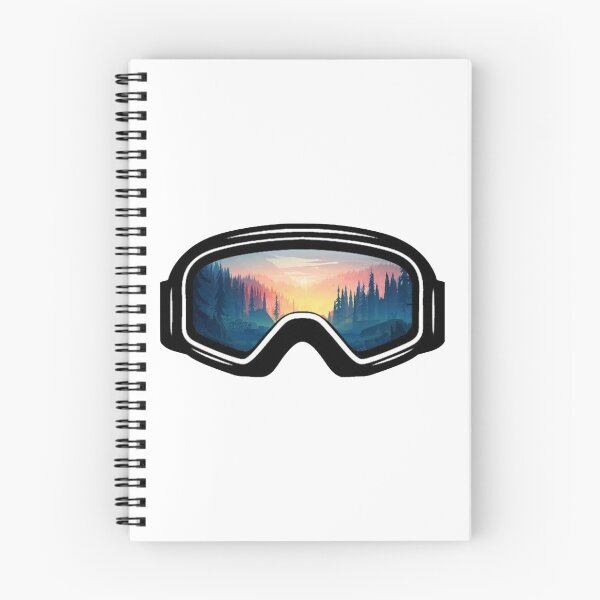 Item preview, Ski Goggles Trees in the Sunset Design designed and sold by Mountainman420.