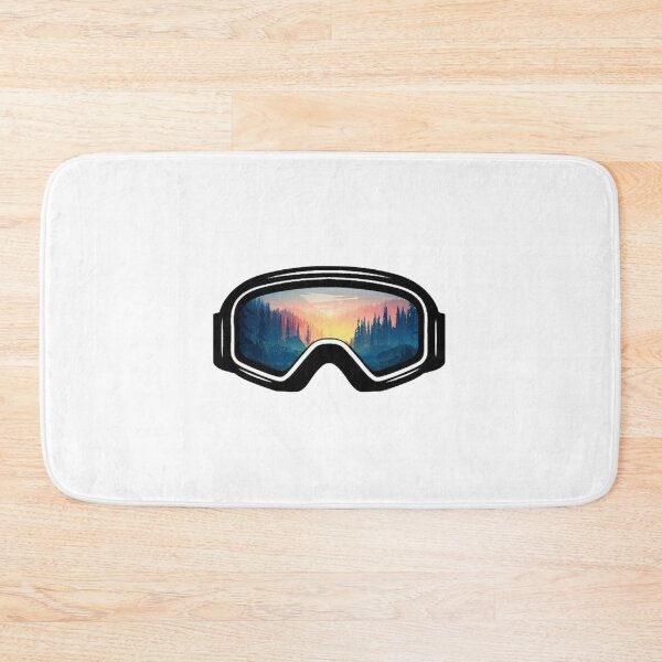 Item preview, Ski Goggles Trees in the Sunset Design designed and sold by Mountainman420.