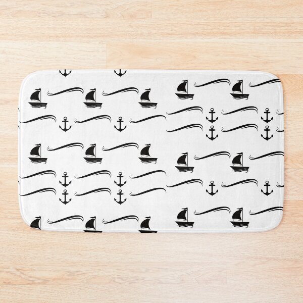 Item preview, Anchor sailing boat pattern designed and sold by Seb-Sk93.